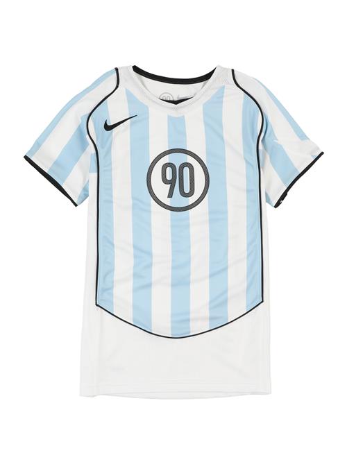 NIKE Funktionsskjorte 'Total 90 Energy'  lyseblå / sort / hvid