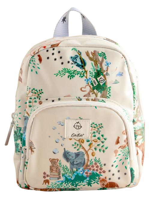 Cath Kidston Rygsæk 'Great Ormond Street'  creme / azur / brun / smaragd