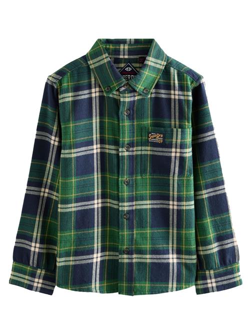 Superdry & Co Skjorte  navy / gul / grøn / hvid