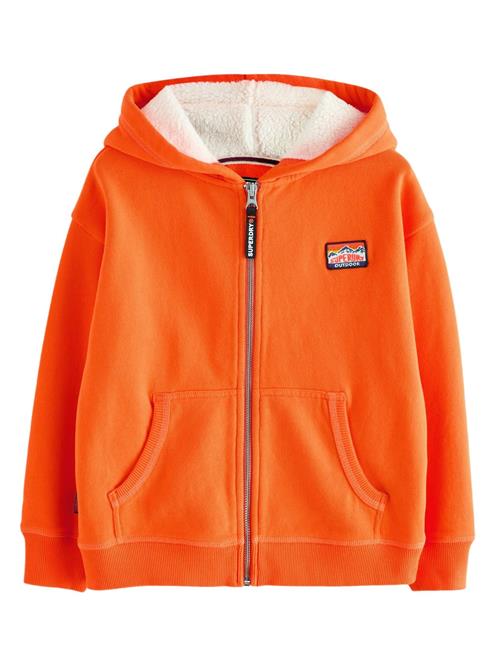 Superdry & Co Sweatjakke  mørkeorange