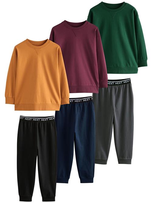 Next Nattøj  mørkegrøn / orange / bordeaux / sort