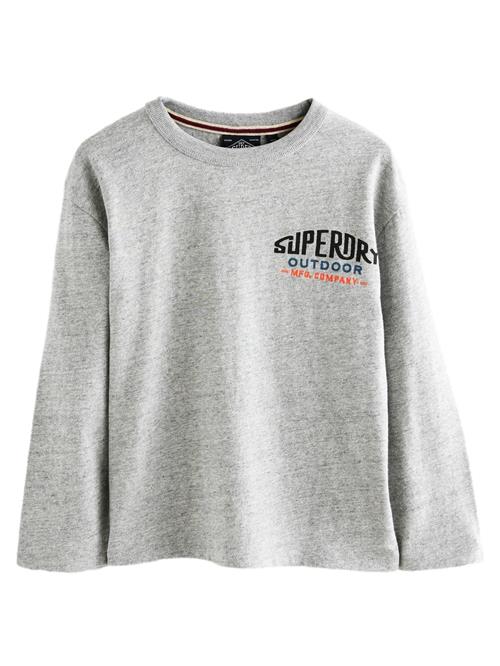 Superdry & Co Shirts  mørkeblå / grå-meleret / orange / sort