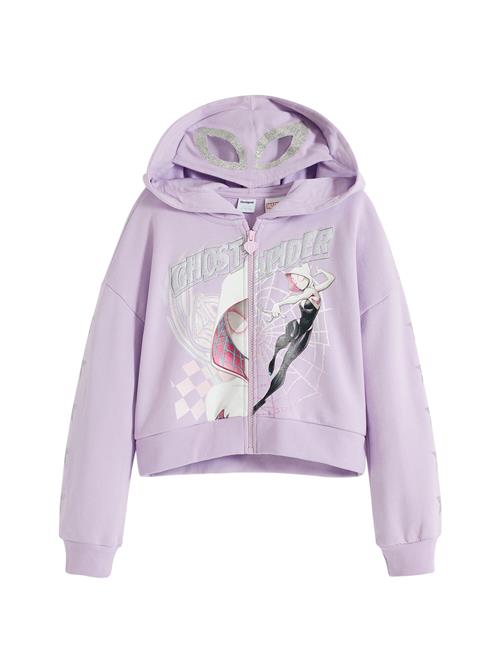 Desigual Sweatjakke 'Ghost Spider™'  pastellilla / blandingsfarvet