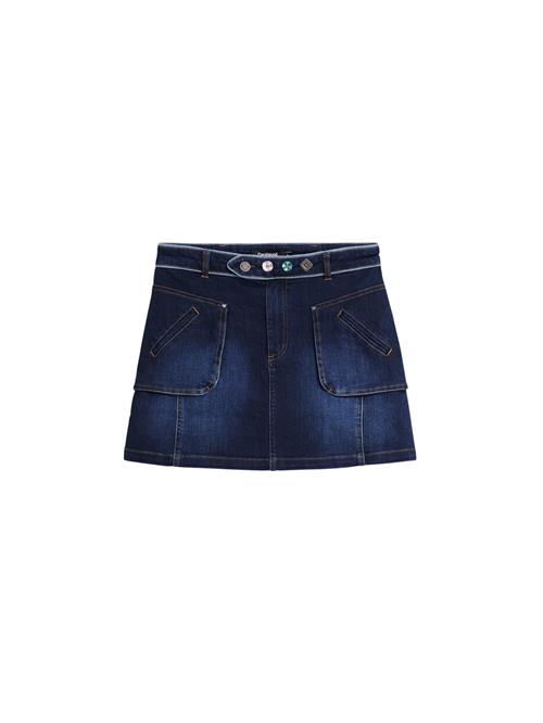 Desigual Nederdel  blå / blodrød