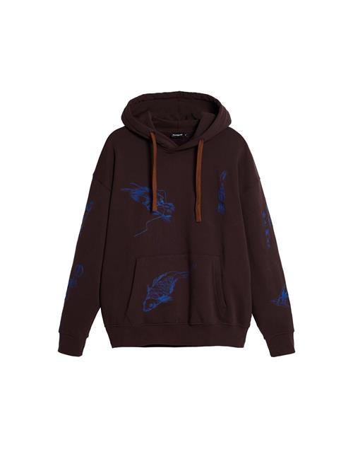 Desigual Sweatshirt  blå / brun