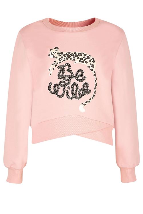 happy girls Pullover  blandingsfarvet / pink
