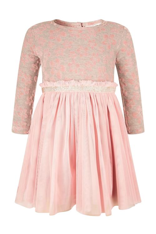 happy girls Kjole  grå / pink