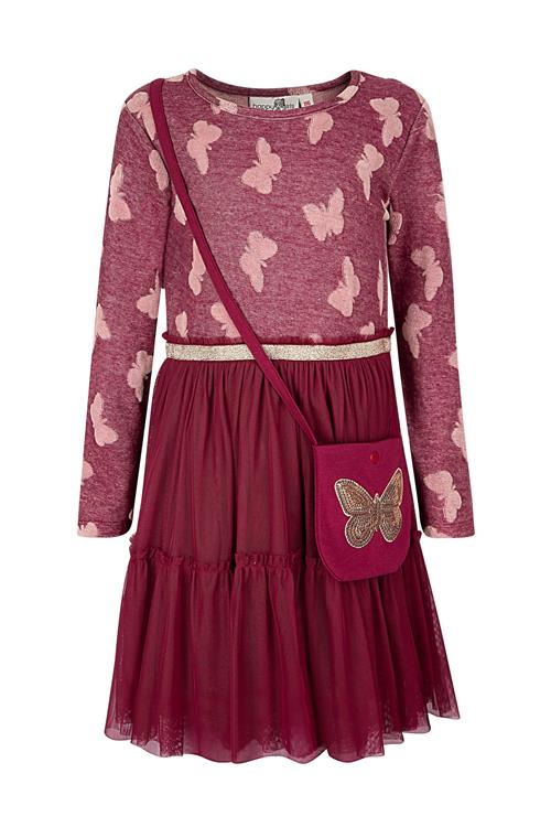 happy girls Kjole  pink / mørkerød