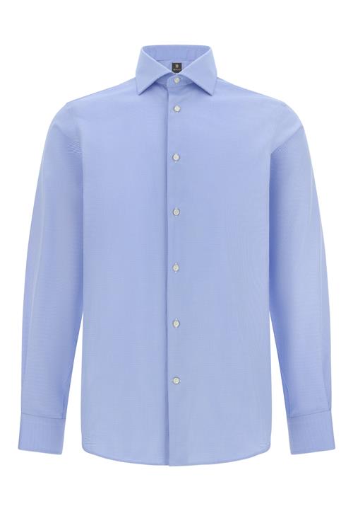 Boggi Milano Skjorte  lyseblå / hvid