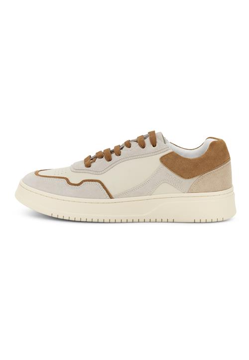 Boggi Milano Sneaker low 'Journey'  beige / elfenben / kit / sepia