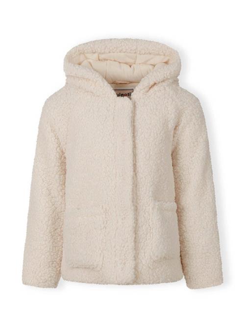 MINOTI Vinterjakke  uldhvid