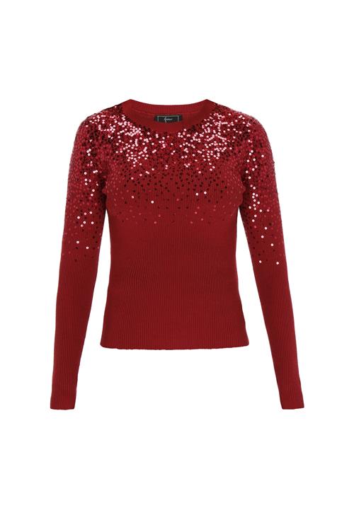 faina Pullover  rød