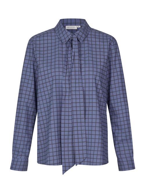 Masai Bluse 'MaInoria'  blå / sort