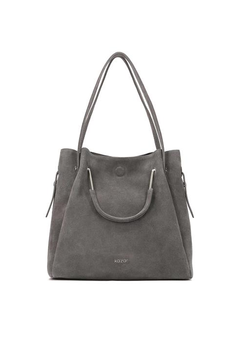 Kazar Skuldertaske  grå