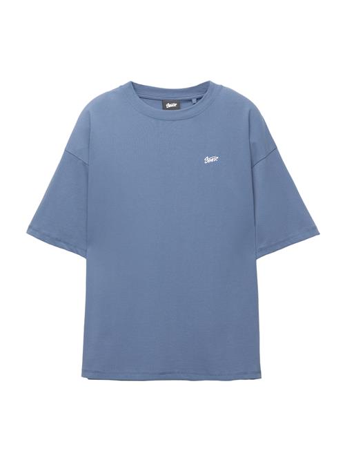 Pull&Bear Bluser & t-shirts 'STWD'  safir / hvid