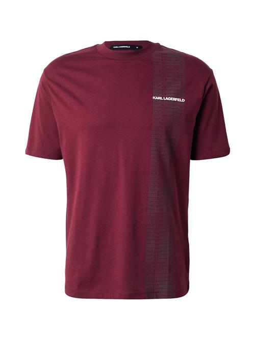 Karl Lagerfeld Bluser & t-shirts  merlot / hvid