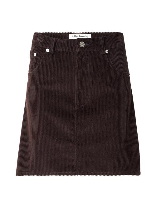 Lollys Laundry Nederdel 'EVA'  mørkebrun