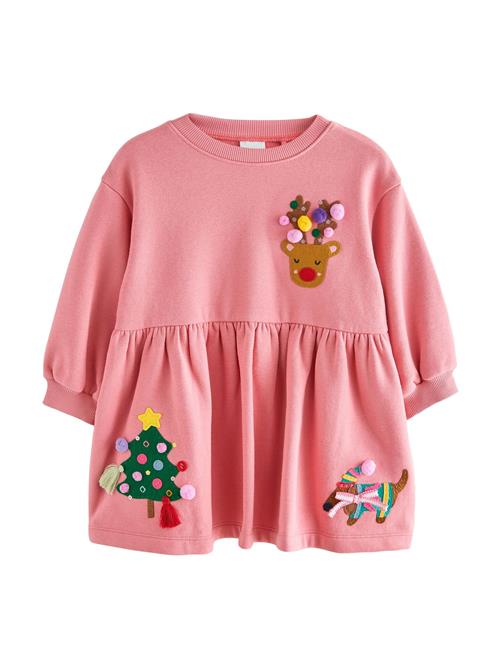 Next Kjole  umbra / honning / lyserød / knaldrød