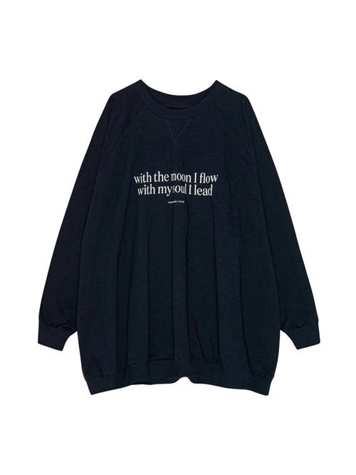 moshi moshi mind Pullover 'November'  mørkeblå / hvid