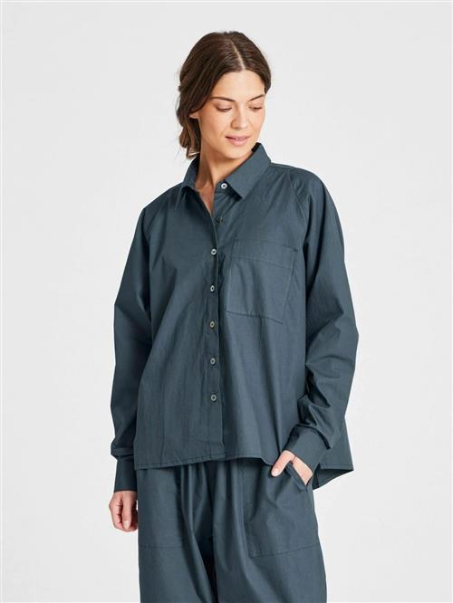 Gai+Lisva Bluse 'Bella'  blue denim