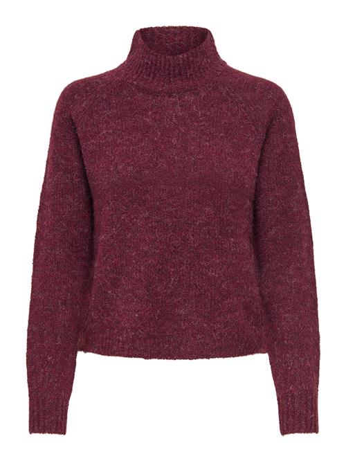 JDY Pullover 'ZOEY'  vinrød