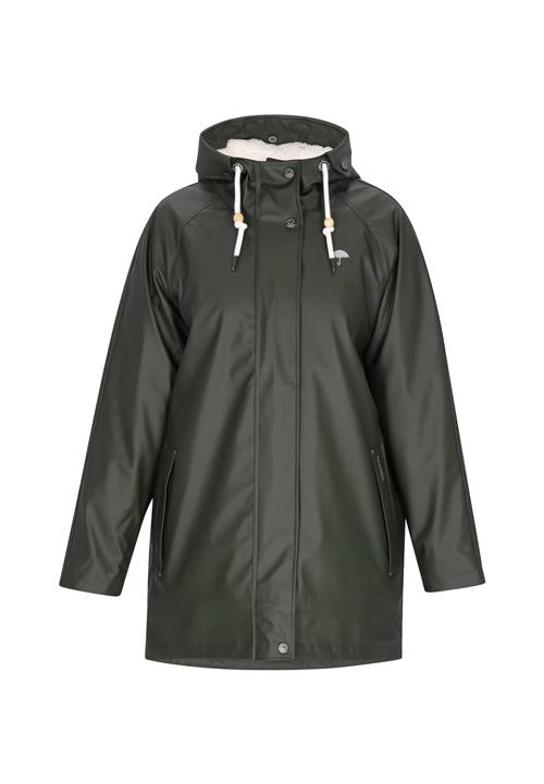 Schmuddelwedda Overgangsjakke  oliven / hvid