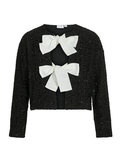 VILA Cardigan 'Viotta'  sort / hvid
