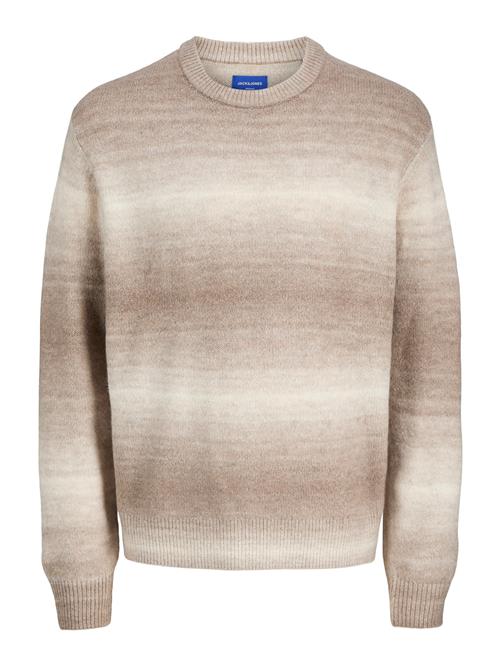 JACK & JONES Pullover 'JORMEADOWS'  brun / lysebrun