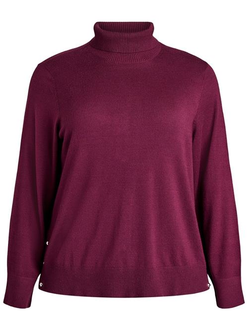 Zizzi Pullover 'Caella'  mørkelilla
