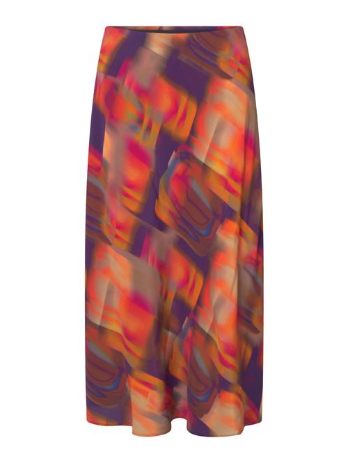 Jascha Stockholm Nederdel 'Fancy Long'  blandingsfarvet / orange