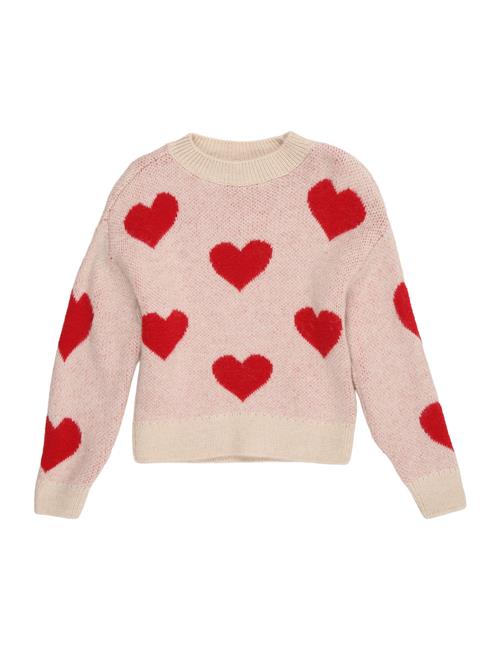 Only Mini Pullover 'KMGNAJA'  lys pink / rød