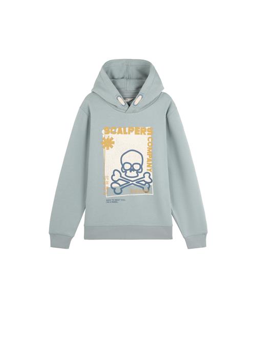 Scalpers Sweatshirt ' '  beige / lyseblå / okker