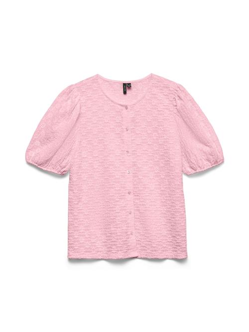 VERO MODA Bluse 'VMFlolwer'  lyserød