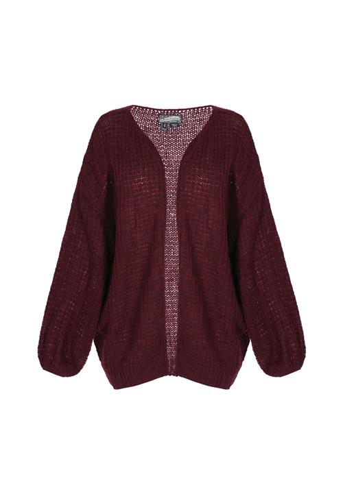 DreiMaster Vintage Oversized cardigan  vinrød