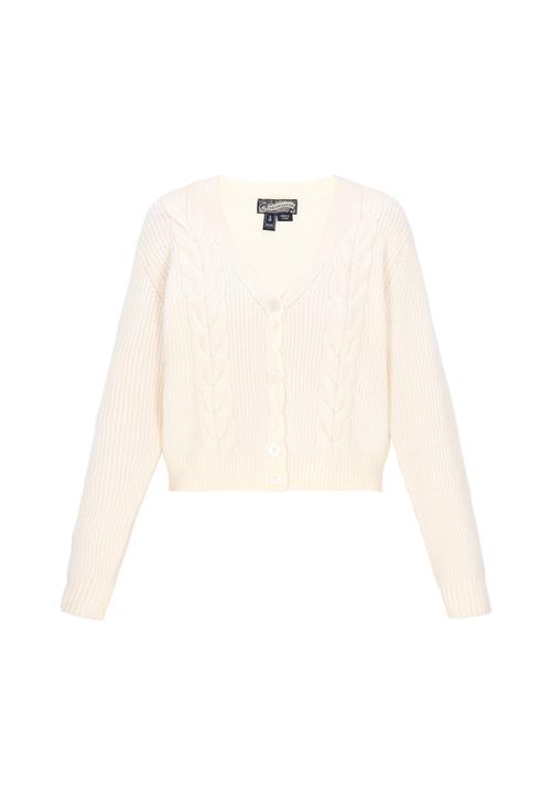 DreiMaster Vintage Cardigan  uldhvid