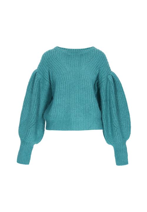 IZIA Pullover i overstørrelse  turkis