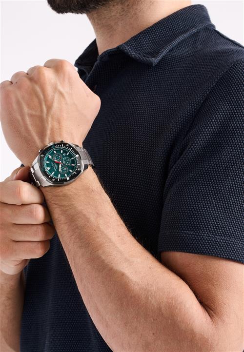 NAUTICA Analogt ur 'NCT BLUESAIL'  sølv