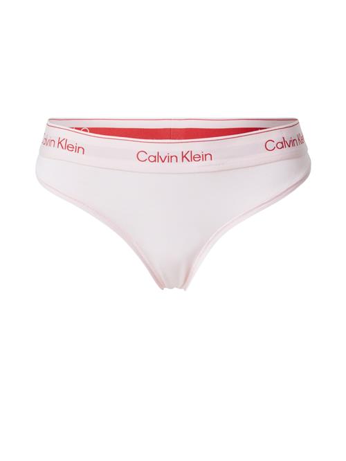 Calvin Klein Underwear String  lyserød / rød