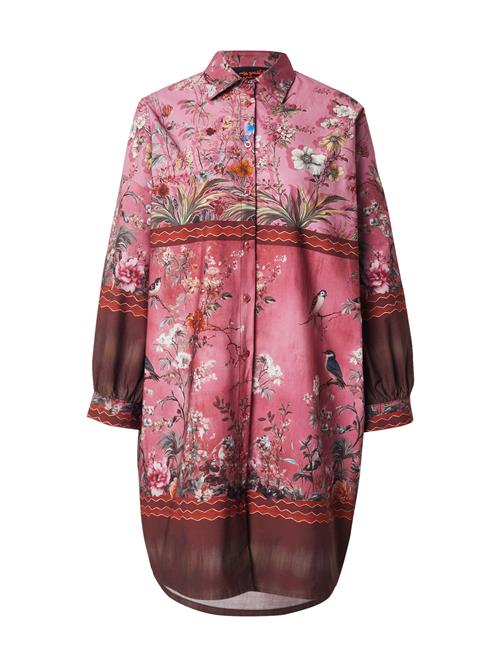 miss goodlife Blusekjole 'Cherry Blossom'  gammelrosa / rød / sort / hvid