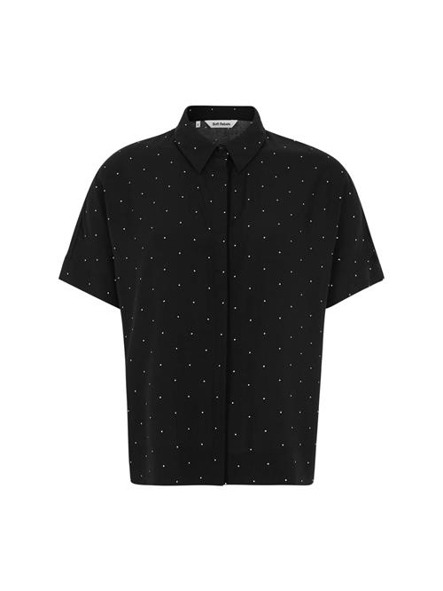 Soft Rebels Bluse 'Margot'  sort / hvid