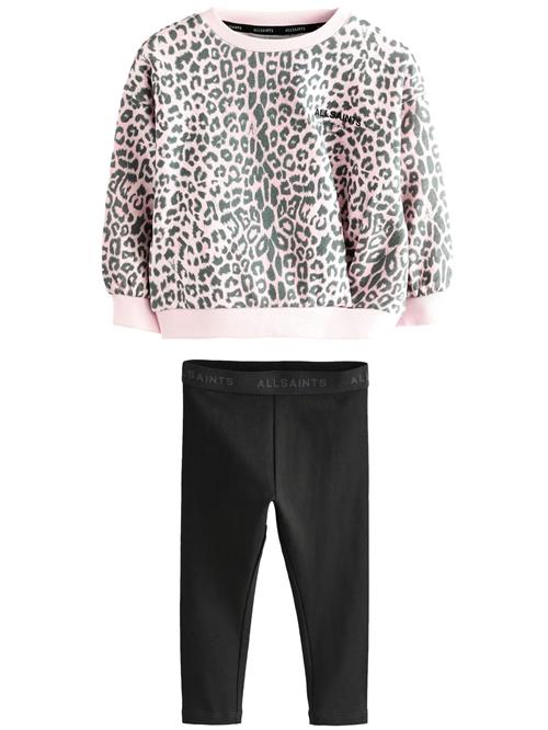 smALLSAINTS Sæt 'Rihan'  antracit / lyserød / sort