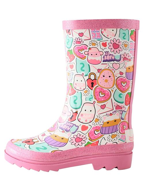 Next Gummistøvler 'Squshmallows Wellies'  turkis / lilla / orange / pink