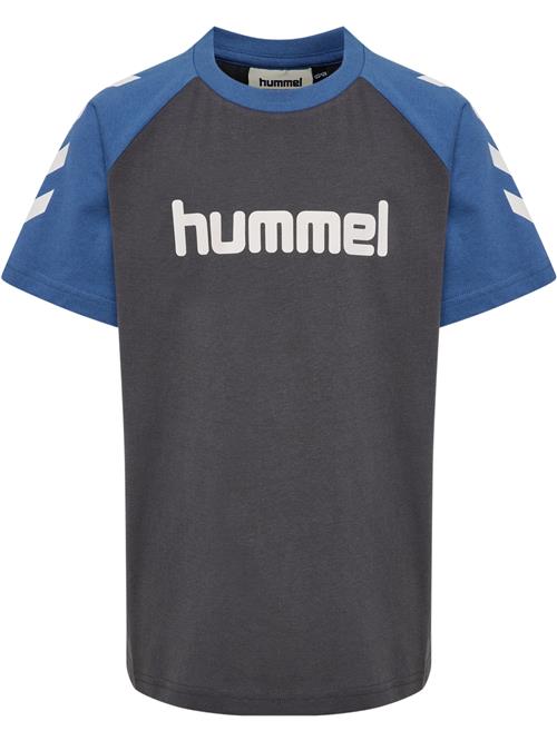 Hummel Shirts  blå / grå / hvid