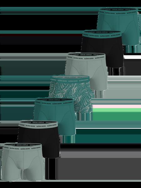 Björn Borg Cotton Stretch Boxers 7-pack Sort, XXL