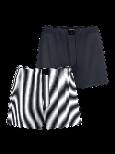 Björn Borg Cotton Stretch Woven Boxers Shorts 2-pack Multi, S