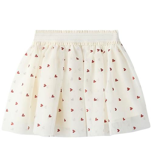 Name It Nederdel - Tyl - NmfBeross - Cloud Dancer