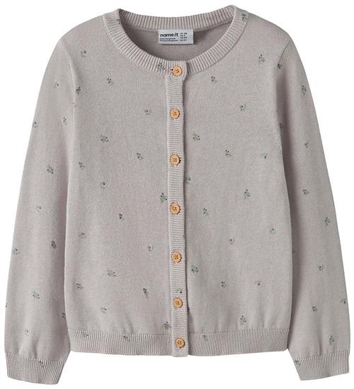 Name It Cardigan - Strik - NmfBeta - Lilac Marble