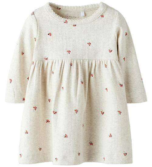 Name It Kjole - NbfBerries - Peyote Melange