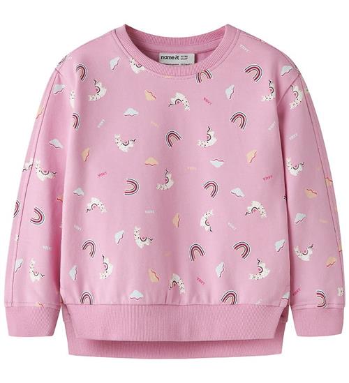 Name It Sweatshirt - NmfBissine - Begonia Pink