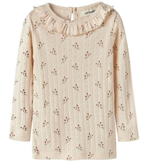 Lil' Atelier Bluse - NmfRachello - Novelle Peach/Flower